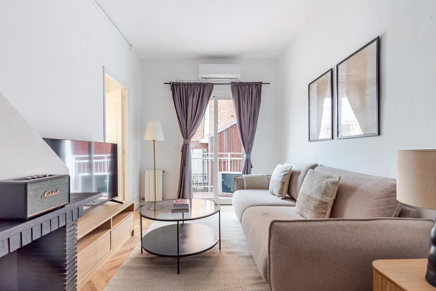 Appartamento Blueground Sant Gervasi Ac Balcony Nr Market Bcn-181 *